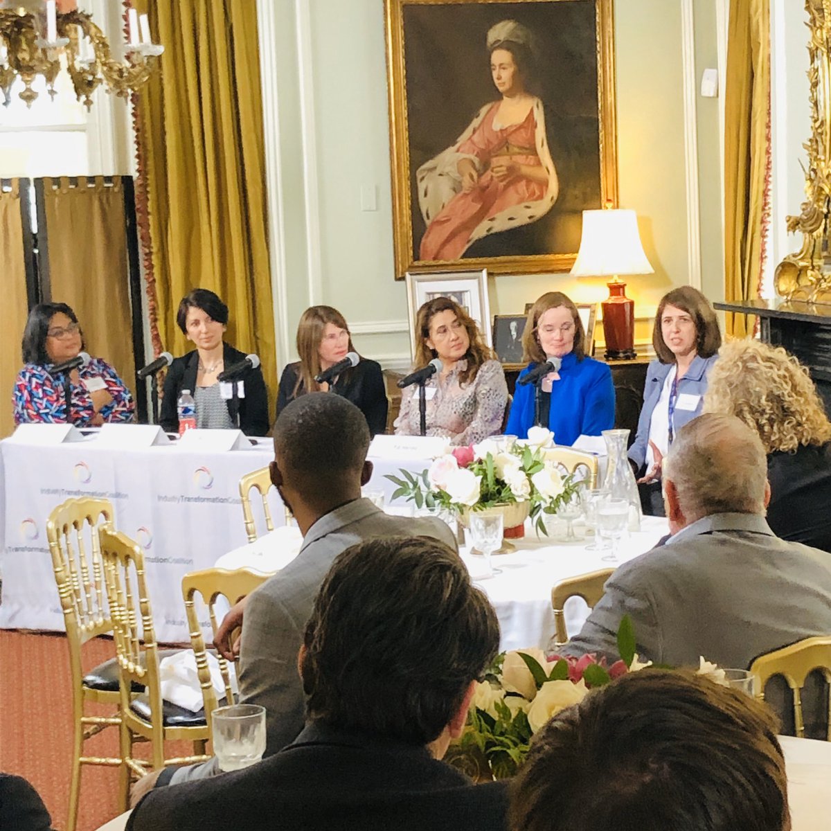 Indus_Transform's tweet image. Thank you to all the participants of the 2020 Women’s Roundtable! Grateful for the leadership of our Chair, @MaryBonoUSA. Such a impactful way to commemorate #InternationalWomenDay! #IndustryTransformation #Leadership