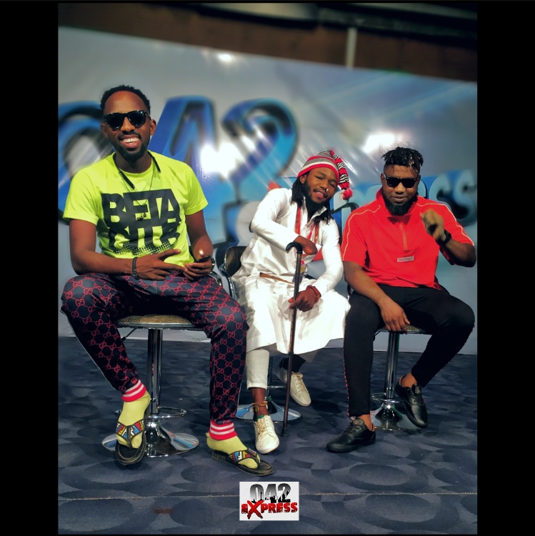 BlueMagic__Odii's tweet photo. About yesterday’s show the 
#042express 
Monday - Saturday’s 
2 - 3pm 
#etvchannel50 #startimeschannel113 
Styled by the biggest fashion mall in Africa @donmaseratteclassic 
35A Ogui Road beside Ogui Police station Enugu 
#soundbanger #042express https://t.co/c9L1g96obj