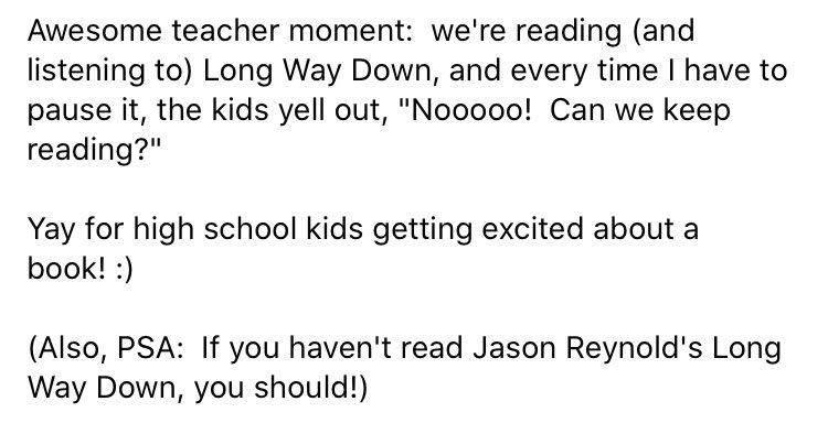 APirateteacher's tweet photo. ⁦@JasonReynolds83⁩ https://t.co/CVvox3XbIc