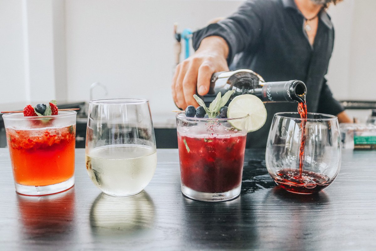 Wine not enjoy our patio bar today? 🥂🍷🍻