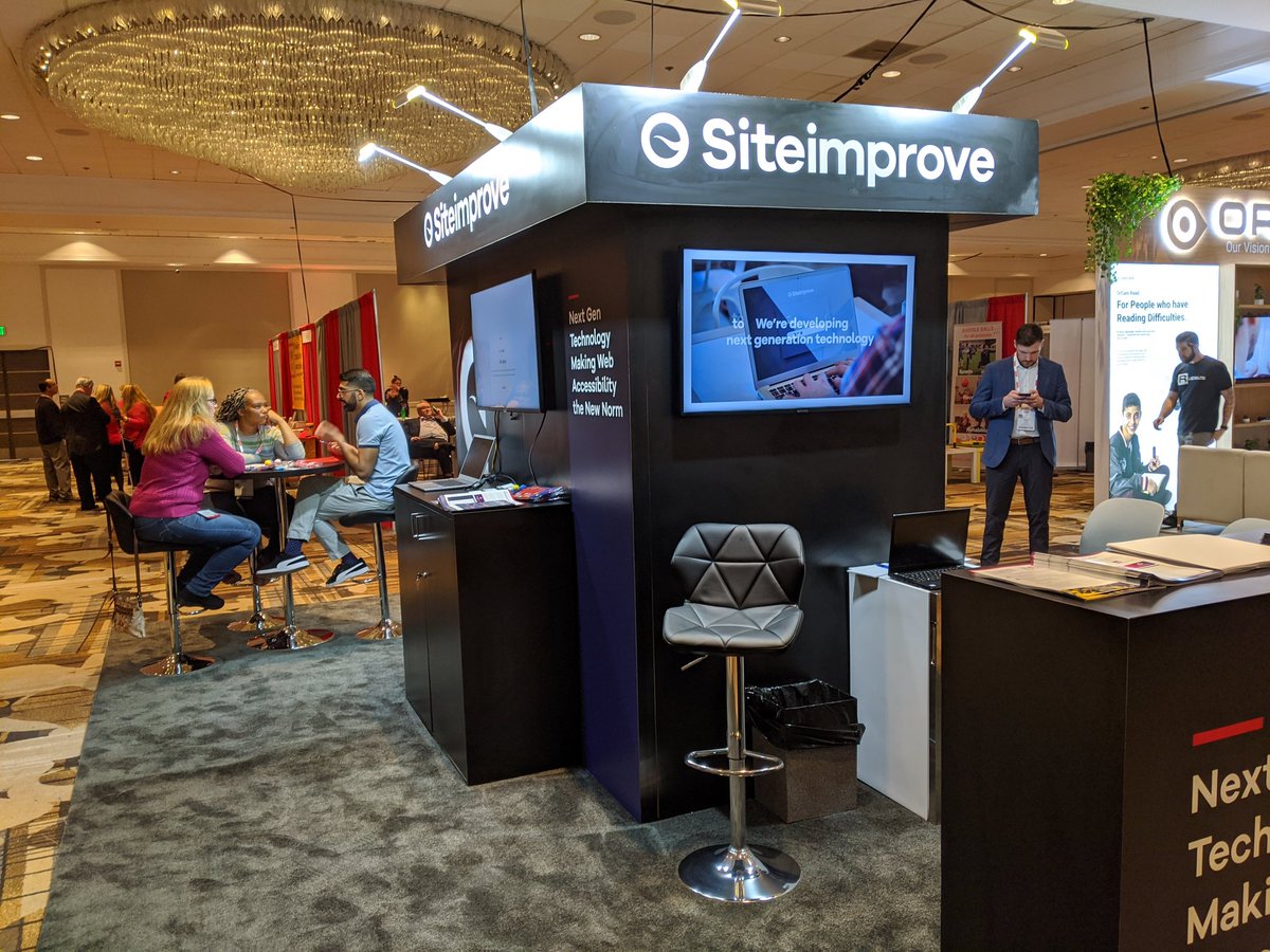 jennjchadwick's tweet photo. Sharing our new semi-automated guided flow, ACT checks and partnerships at #CSUNATC2020 @Siteimprove https://t.co/kw5KG5vf0V