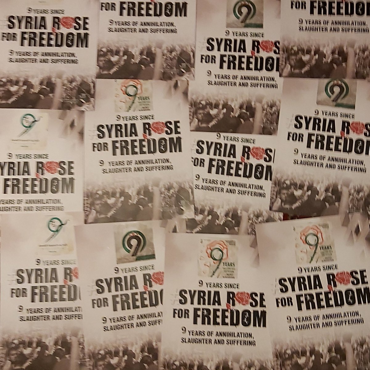 Syria_Irl's tweet photo. Protest vigil for
9th Anniversary of the Syrian Revolution
#SyriaRoseforFreedom🌹
Russian Embassy Dublin
Thursday 12th March 6pm
#IdeasNeverDie
#ProtectCivilians
#SilentSlaughterofSyrians
#Putin2ICC https://t.co/Q3gaCuzPQr
