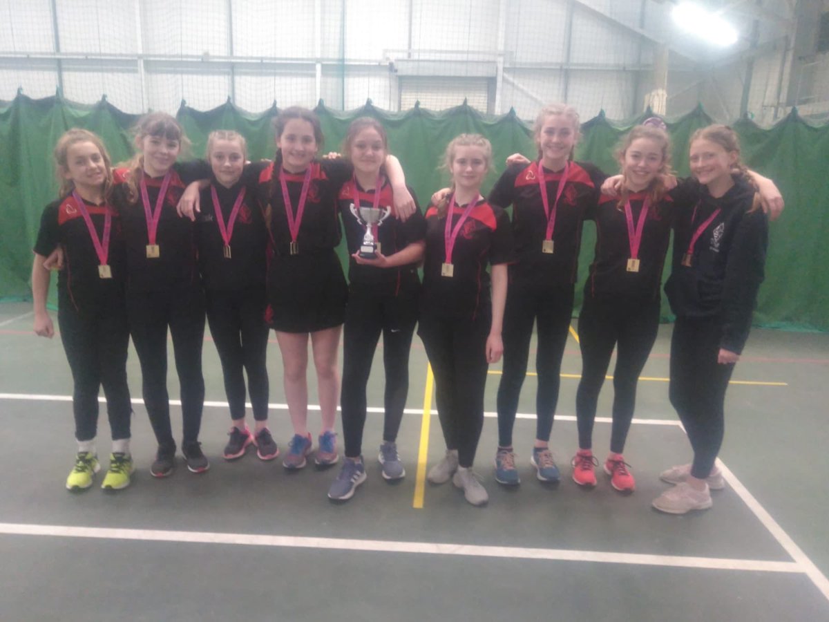 Huge congratulations  to our U13 girls cricket team who have joined our U15 team in being county champions too! Well done girls!! Huge thanks to Mr Dinsdale for the coaching 🏏