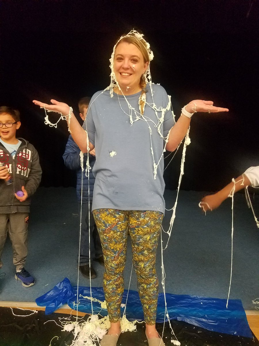 GlendaleESAACPS's tweet photo. Students already at 100 index in First in Math~ reward is using silly string on the math teachers! https://t.co/sj2d3hhXgy