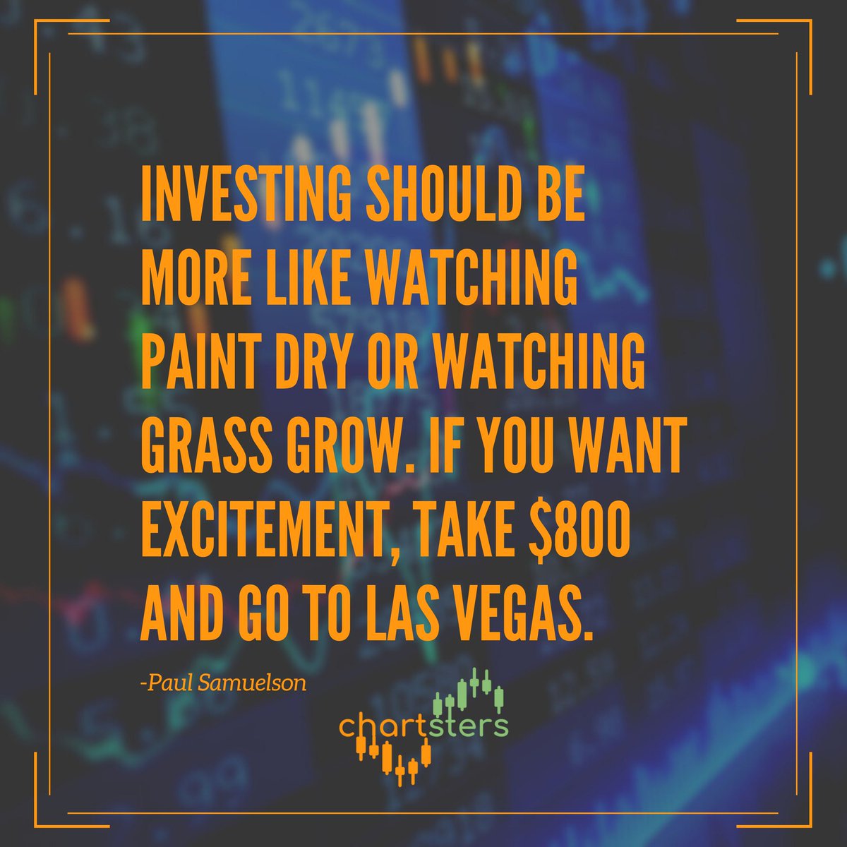 chartsters's tweet photo. If it gets your adrenaline running it’s probably more of a gamble than a good trade 💡☝️ #chartsters https://t.co/gAKLlVvYq9