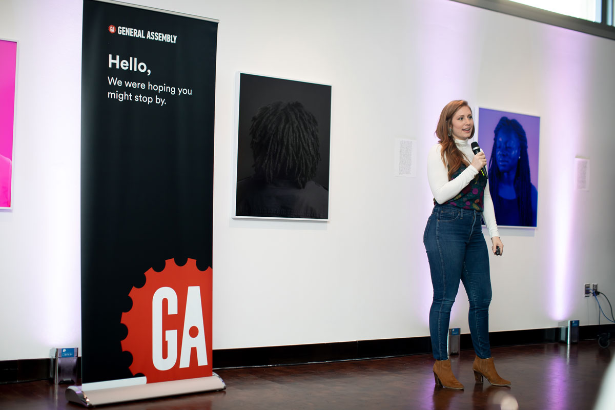 wearelumenad's tweet photo. One of our Account Managers, @hannahruth90, speaking at #SMWATX on how to leverage @instagram across marketing channels and create an engaging strategy that will help find your fans. 
@smwatx #paidsocial #instagram https://t.co/wCpAMNH5GP