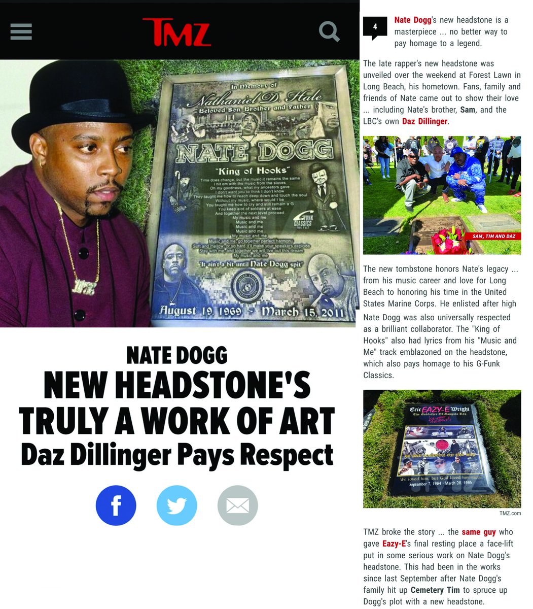 cemeterytim's tweet photo. We made TMZ the other day. #blessed #thankful #grateful #cemeterytim #theheadstonewhisperer https://t.co/psELVrdcwE