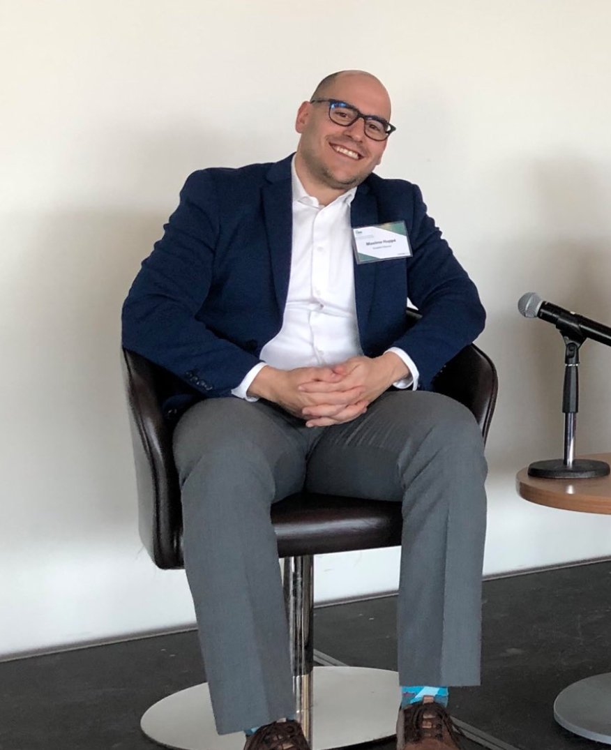 UOCMN2020's tweet photo. @MaxHupe nous dit  “ It's important to care about the end result of your work. The company is as strong as its weakest link. ” #UOCMN2020

@uOCampus #uOttawa #UOCMN2020 #DigitalMarketing #uOttawa #Communications #Conférence https://t.co/HWakdyvFXC