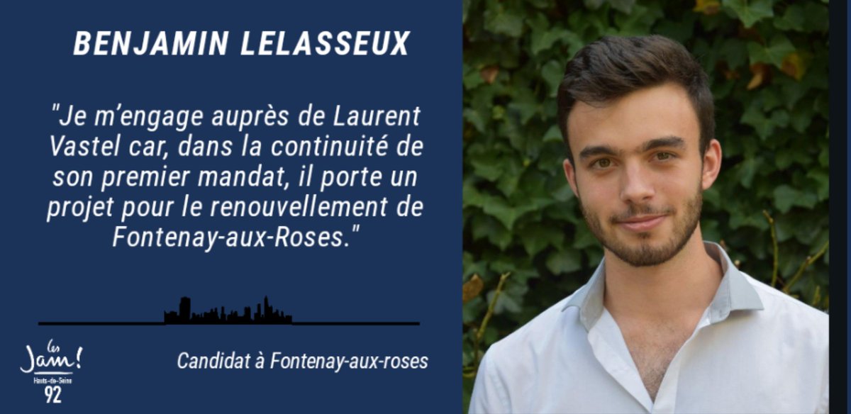 Poursuivons la soirée à #Fontenayauxroses où @BenjLelasseux s'y engage sans relâche aux côtés de @LaurentVastel !