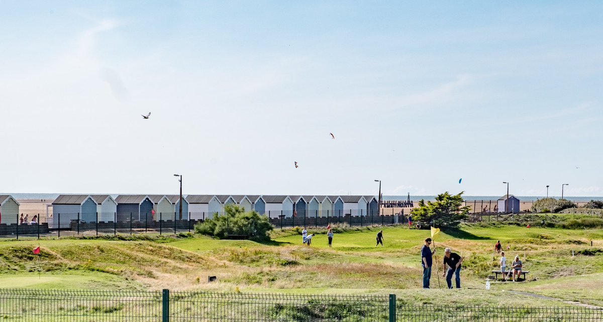 Miniature Train 🚂 and the old mini golf ⛳️ 
Not much changed 70years or so - #simplepleasures #stannesbeach #stannespromenade #traditional #victorian #seaside #familydestination