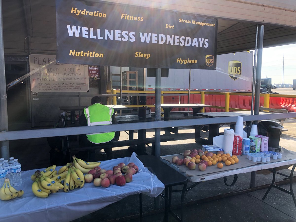 Wellness Wednesday here at #Whitescreek #Health is wealth. #thinksafe #besafe #eatwell