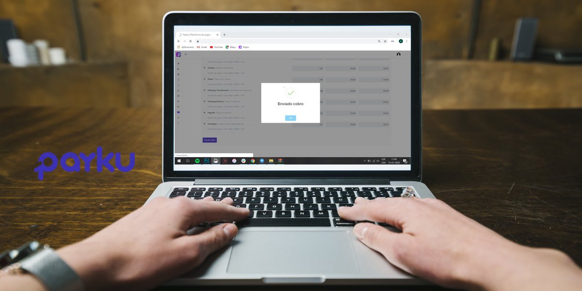 paykucl's tweet photo. Con Payku podrás cobrar a tus clientes con tan sólo enviar un mail.

Para mayor información contáctanos https://t.co/wT8Mw6Qb2a https://t.co/Ehjv2VsNeb