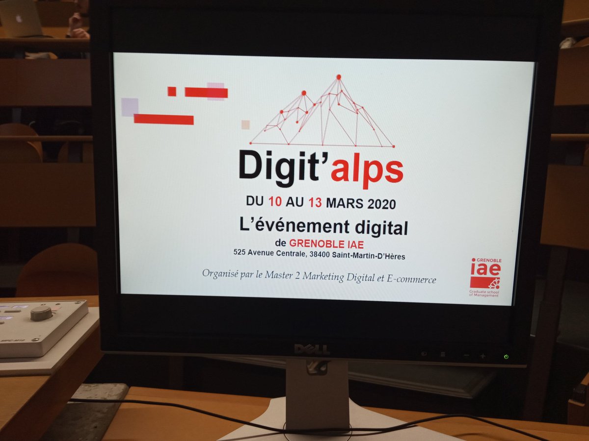 lcomparat's tweet photo. Très beau temps d'échanges autour de numérique et impact social et environnemental ce soir : de la prise de conscience a la nécessité d'agir en passant par les ecogestes a adopter a son niveau. 👍 merci  @iae_digitalps @Grenoble_IAE pour l'organisation ! https://t.co/GM1067Zn5U