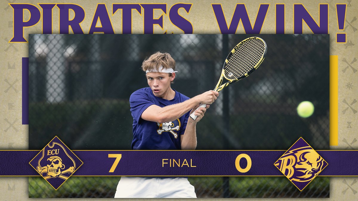 ecutennisM's tweet photo. The Pirates started slow in doubles play, but were still able to sweep Bucknell 7-0!

📰https://t.co/RjugA6tuuX https://t.co/UsuIbJfRlL