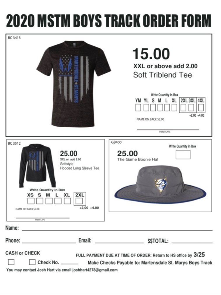 mstmboystrack's tweet image. Dont forget to order your gear for the 2020 track season! You can get it at mstm.us! #effortoverego #BackTheBlue