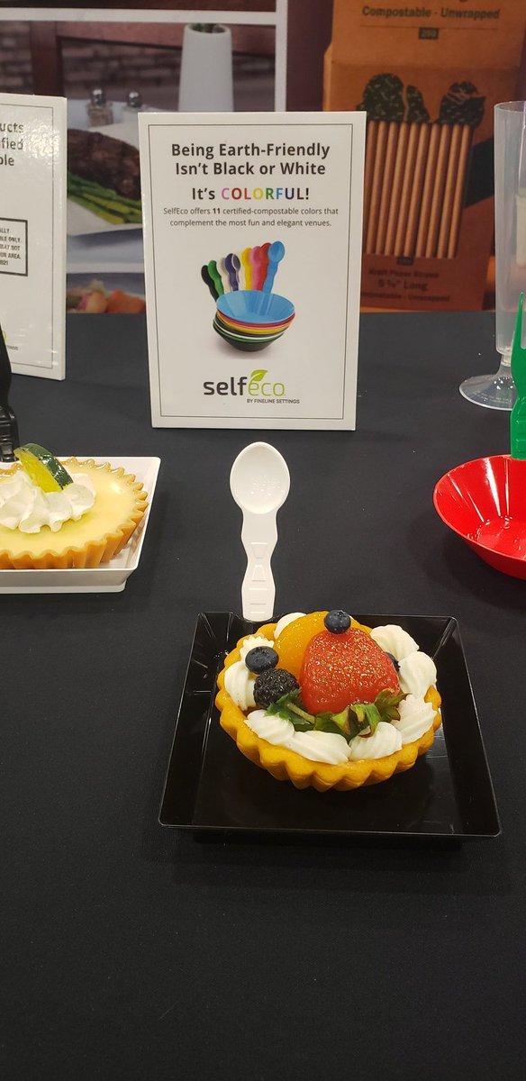 EcoDanny's tweet image. Having a great show @Catersource_llc. We have joined forces with @Finelinesetting to bring you the most trendy line in #compostable products.
#CaterSource #CaterSource2020
#MadeInAmerica #LandfillFree