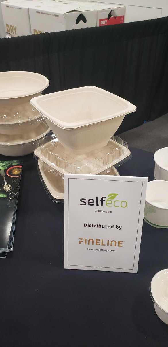 EcoDanny's tweet image. Having a great show @Catersource_llc. We have joined forces with @Finelinesetting to bring you the most trendy line in #compostable products.
#CaterSource #CaterSource2020
#MadeInAmerica #LandfillFree