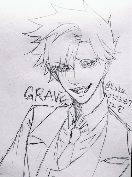 死ぬ程推しなので拉致った✨⚰️✨
グレイヴくんはいいぞ…… 