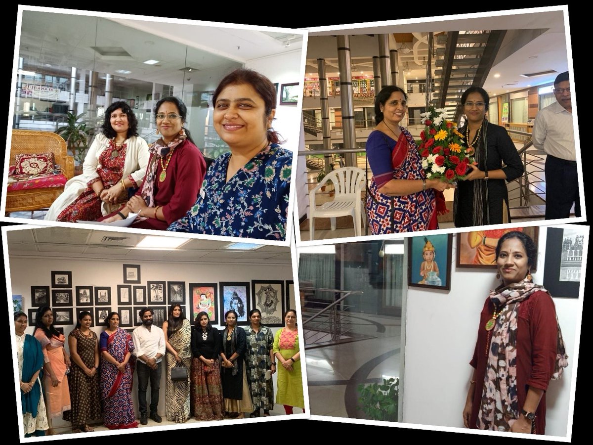 mssocietyindia's tweet photo. Deepthi Neelagiri, an #MSwarrior from #Hyderabad, participated in the prestigious all women art exhibition called βArt Invasionβ that is aimed at promoting emerging artists in the field of art.
@WorldMSDay @MSIntFederation @MoHFW_INDIA @moayush #PMJAY #KnowMultipleSclerosis https://t.co/PNyCbx2T4L