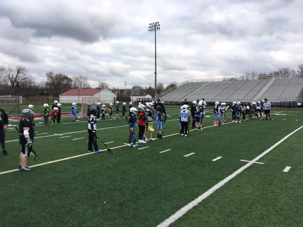 First 2020 practice in the books. Thank you <a href="/ncs_lacrosse/">Newark Wildcats Boys Lacrosse</a> for sharing your beautiful field with us this season. Even had some of the high school players working with these guys. #growlickingcountylacrosse #nomudhere