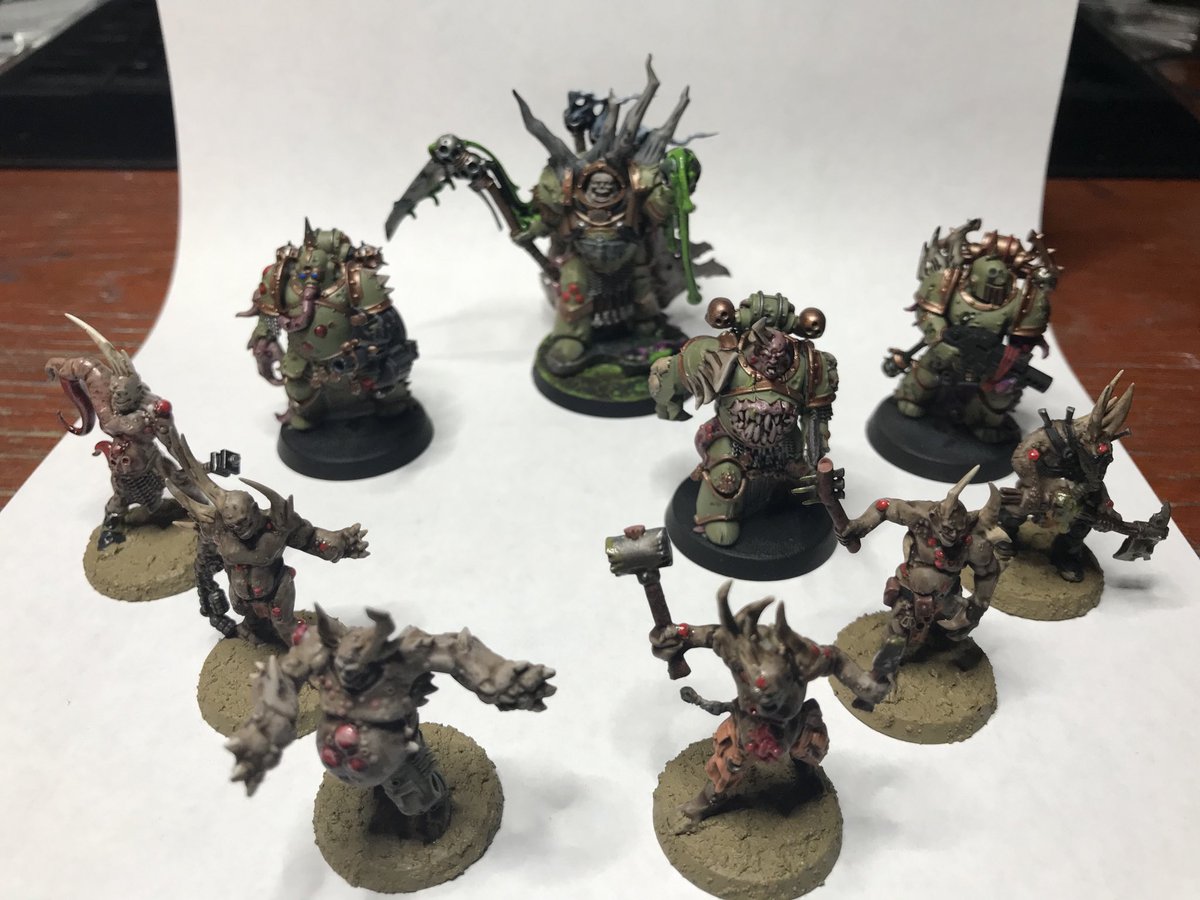 2 weeks in, just finished lord felthius...hooked hard  #warhammer40k #40k #warhammer