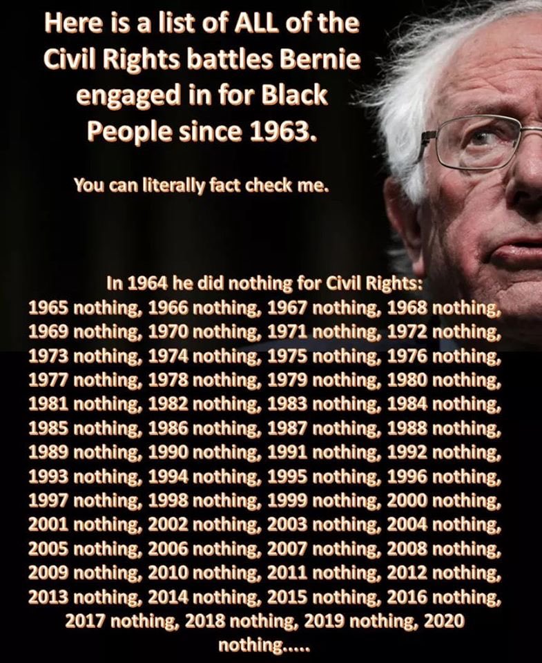 HolisticPsy1's tweet photo. @BlueWest18 @KaivanShroff #NeverBernie 
#TooManyRedFLAGS 

#NeverDismissWeirdShit 
And bernie has a lot of it. https://t.co/cgaBfWXXvR