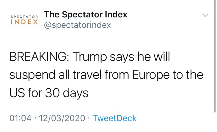 stu_fraser's tweet image. Not sure I'll ever forget the past 45 minutes... #coronavirus