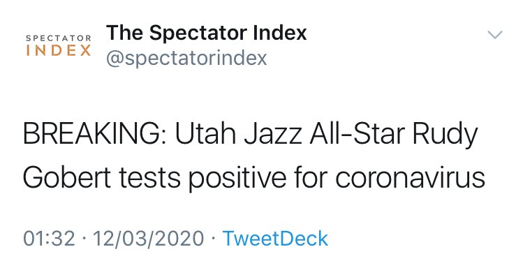 stu_fraser's tweet image. Not sure I'll ever forget the past 45 minutes... #coronavirus