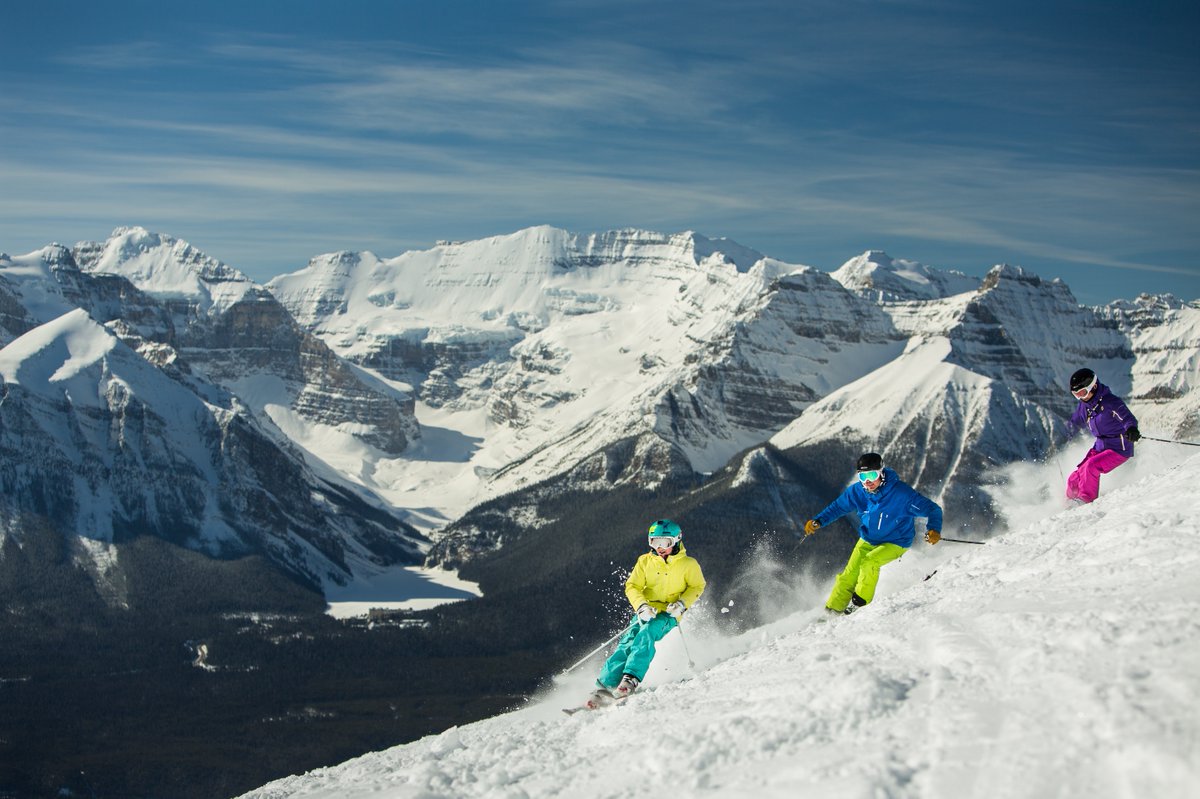 Home to three world class resorts (#MtNorquay, #SunshineVillage and #LakeLouise), #Banff is one of North America’s most revered areas for skiing and boarding. Learn more about winter sports in the region in our new blog post...  bit.ly/2RX3UvJ