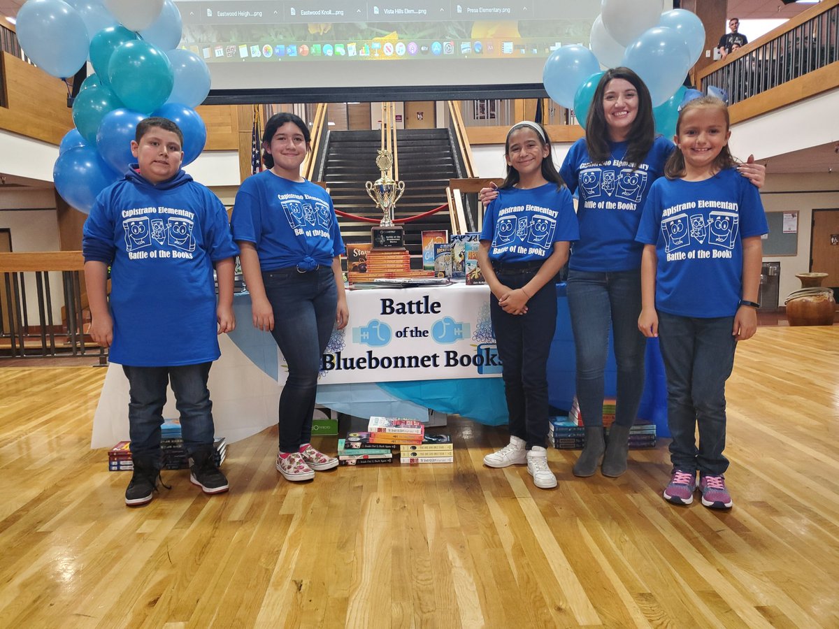 YISD Library Services (@yisdlibservices) on Twitter photo First annual YISD Battle of the Bluebonnet Books!
<a href="/BrendaChR1/">Brenda Chacon-Robles, Ed.D.</a>
#YISDREADS
#YISDBBB2020
#THEDISTRICTofChampions First annual YISD Battle of the Bluebonnet Books!
<a href="/BrendaChR1/">Brenda Chacon-Robles, Ed.D.</a>
#YISDREADS
#YISDBBB2020
#THEDISTRICTofChampions