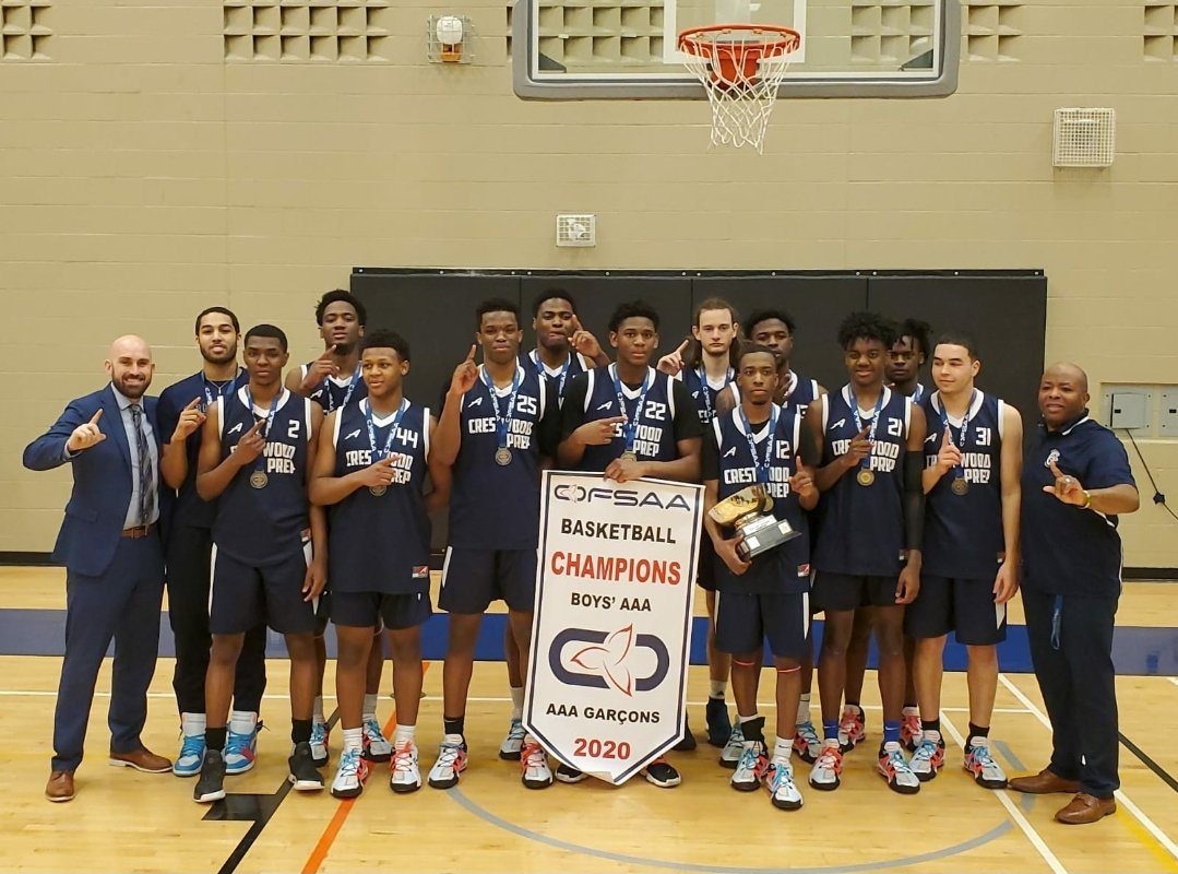 OFSAA 2020 Provincial Champs
@ofsaabasketball @CrestwoodPrep