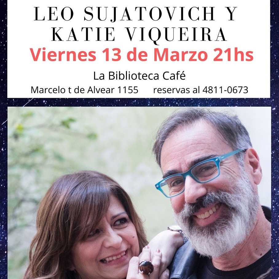 Este viernes a las 21 estaremos tocando y cantando con Katie en La Biblioteca Café!
Loe esperamos
Reservas al 48110673