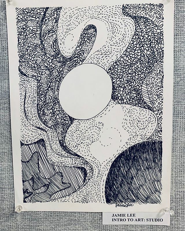 PinkertonArts's tweet photo. Pen and ink work by Jamie L.  #togetherwearepinkerton https://t.co/b5IbGujbBT
