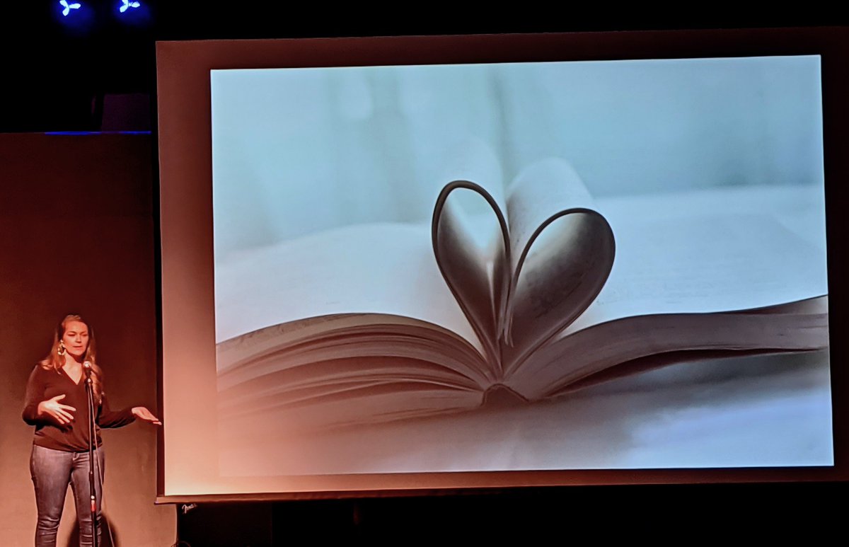 JoelDotSoftware's tweet photo. Fantastic job @MelTorgusen!! I'm motivated to to get my 2020 reading plan going. #IgniteDenver https://t.co/iE1xzTmaSd