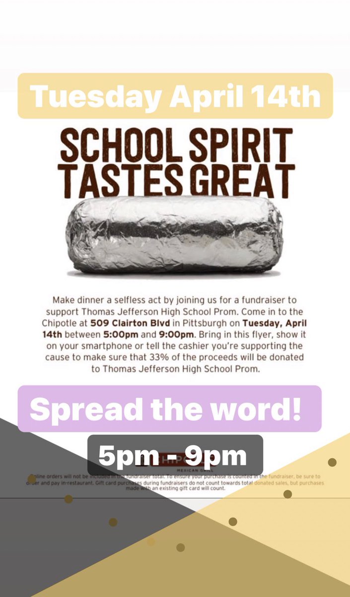 TJHS Prom tweet media