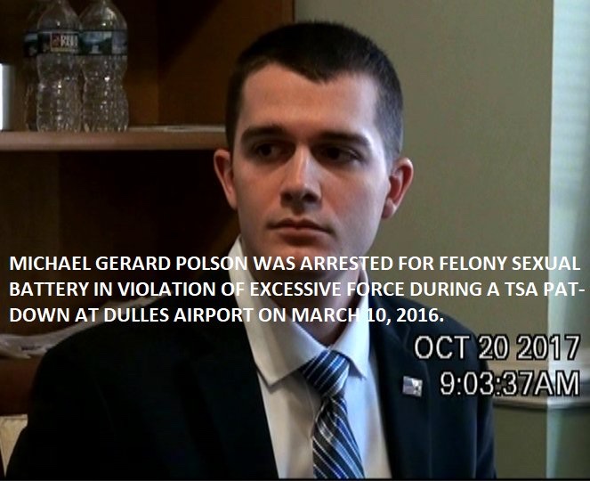 MeTooByTSA's tweet photo. @DavidNakamura 
I’m more concerned about Secret Service agents like Michael Gerard Polson (Odenton, MD) who are escaped felony-arrested sexual battery suspects, and brag about it!

He should be HarveyWeinsten’s new cell mate @FBIBaltimore.
#MeTooByTSA @FreeBeacon @WhiteHouse @TMZ https://t.co/7KaPItxfrn