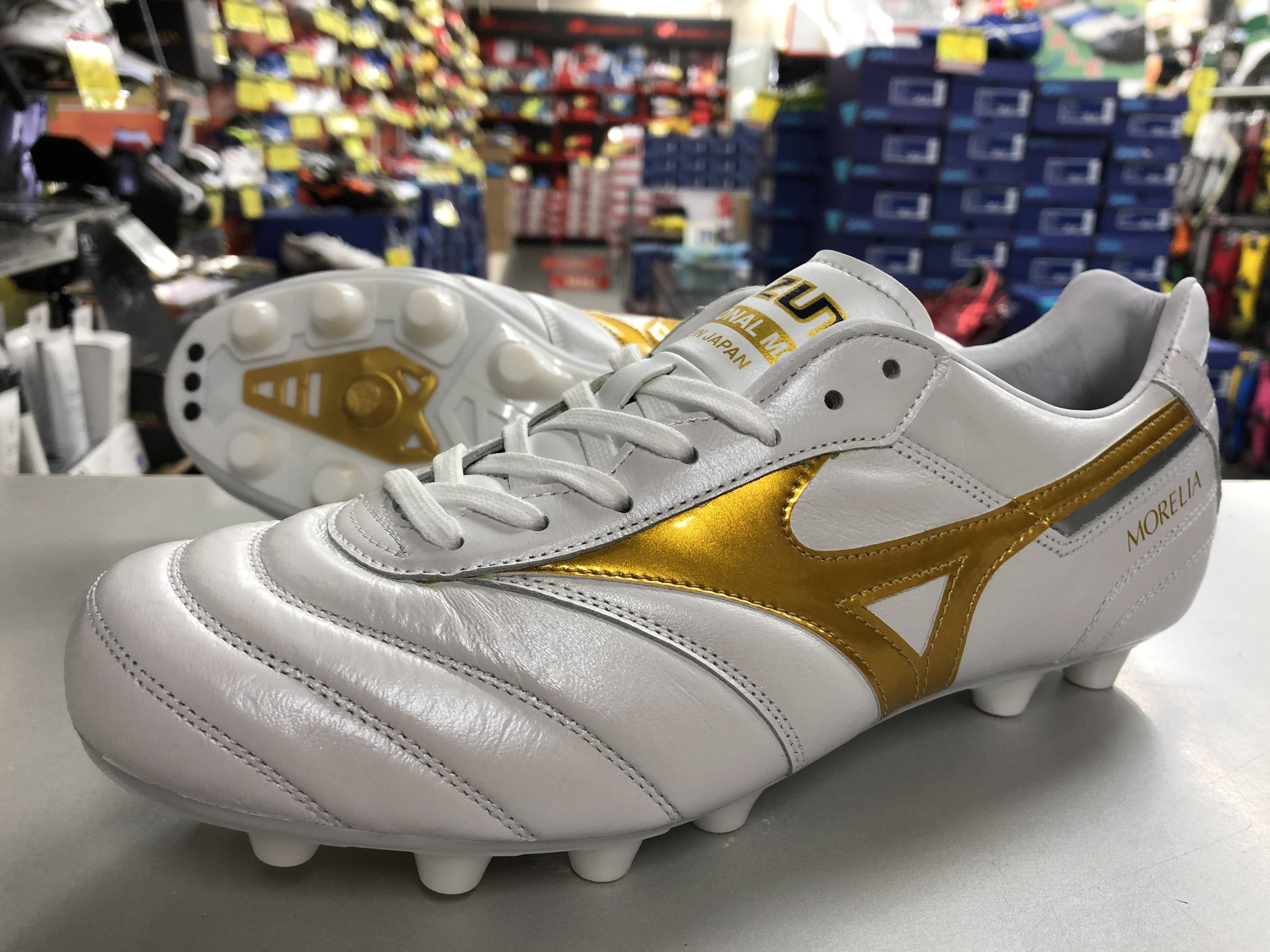 モレリア2 ホワイトゴールド　27cm Kemari87 KISHISPO / モレリア 2 JAPAN ショートタン p1ga200150