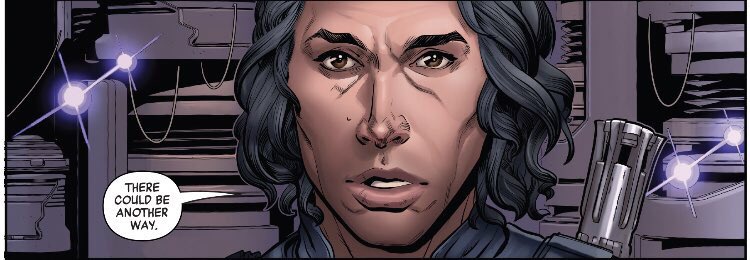  #kylorenspoilers THREADThe most important death in this comic series was not Ren’s. It was Voes. Rens death tipped Ben to the dark side Voe was the 1st innocent life he tookVoes death was the 1st time Ben did something intentionally wrong, in order to trap himself on the DS