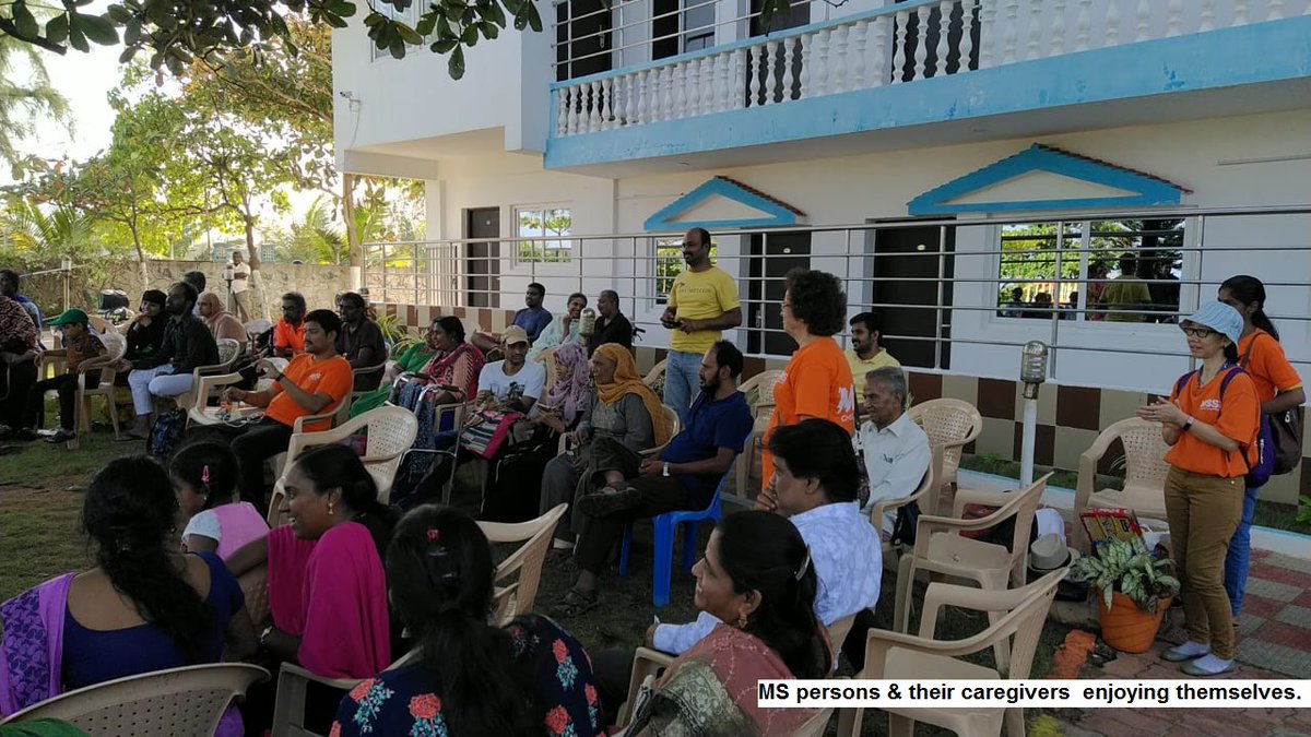 mssocietyindia's tweet photo. For #IndiaMSDay, #Chennai organised a family Picnic at Joeβs Beach Resort
~100 PwMS & caregivers attended a day filled with sumptuous lunch, games & a quick dip in the waves
@WorldMSDay @MSIntFederation @MoHFW_INDIA @moayush #PMJAY #KnowMultipleSclerosis https://t.co/X7TxJRtBeN