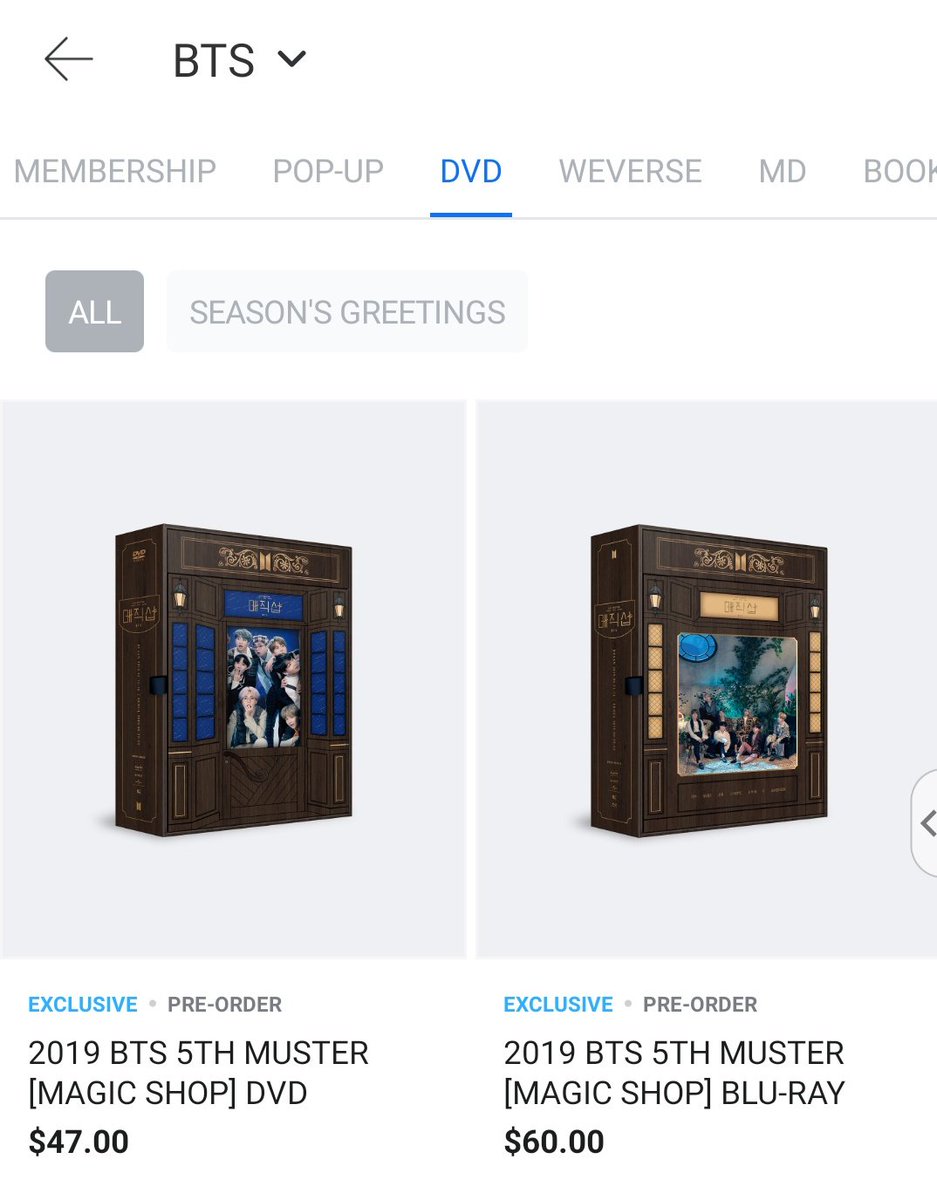 CDBTS 5TH MUSTER [MAGIC SHOP] DVD