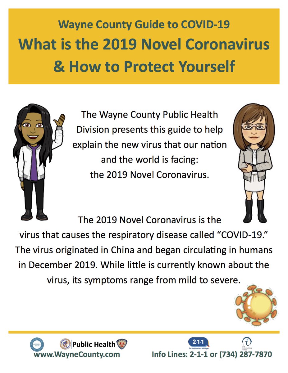 LPPSrails's tweet photo. Hello LPPS Families:

See the attached letter regarding the Covid-19 situation.  There are also 2 attached posters from Wayne County Health to educate and inform those that may have questions about the virus itself. We will continue to update  as more info is available. https://t.co/KSYWpYnroe