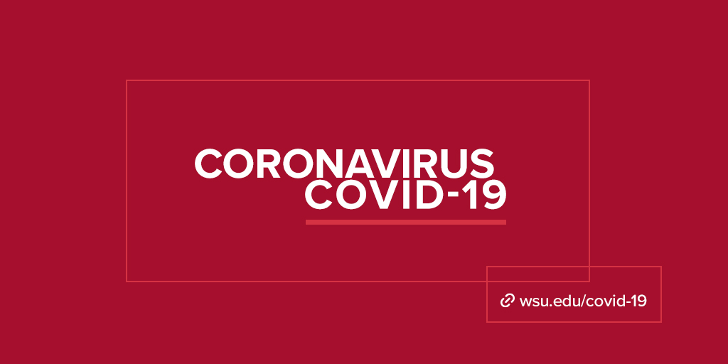 WSUNews's tweet photo. Campus-specific #COVID19 updates have been posted at https://t.co/StKYRyg99o #WSU #GoCougs https://t.co/YzZrxhlkLu