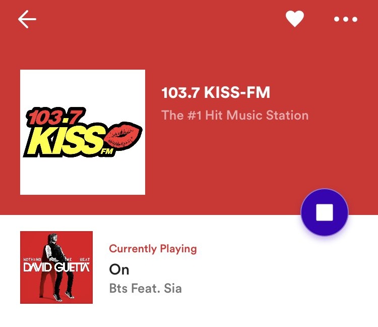 OGJustinSeagull's tweet photo. I'M A FIGHT BRING THE PAIN ON!
THANK YOU @1037KISSFM FOR SPINNING #ON BY @BTS_TWT FT @Sia
REMEMBER TO SHAZAM, REQUEST AND STREAM!
@BTSxCalifornia @STARSonShazam
#ONoutNow #BTS #BTSARMY #BTSXSIA #ShazamON #ONFeatSia https://t.co/TOMfFel4qb