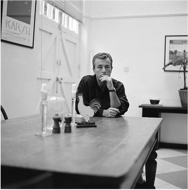  Great photographers by great photographersThe late Terry O'Neill by Gemma Levine, 1987 @laplphotos"I was totally self-taught. I didn't know what I was doing."Notice the Karsh poster!