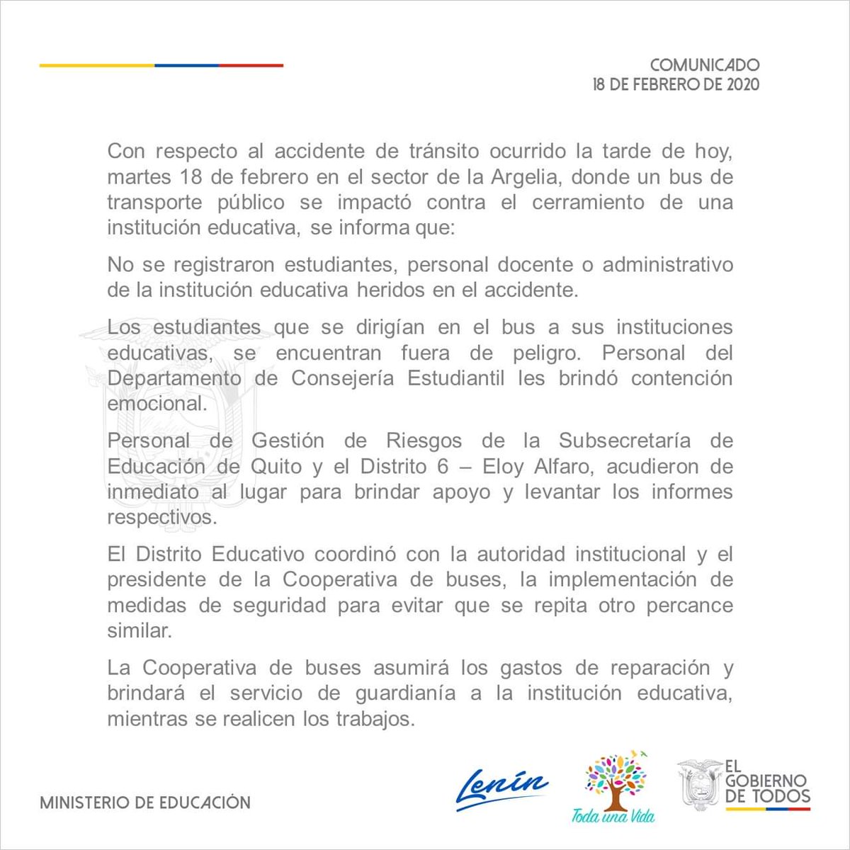 CCatuv's tweet photo. Compartiendo información de fuentes oficiales por lo ocurrido el día 18 de febrero dando respuesta a audios mal intencionados enviados por medio de redes sociales sobre heridos y hasta muertos por lo sucedido en ese día. https://t.co/8MlvYL0x6z