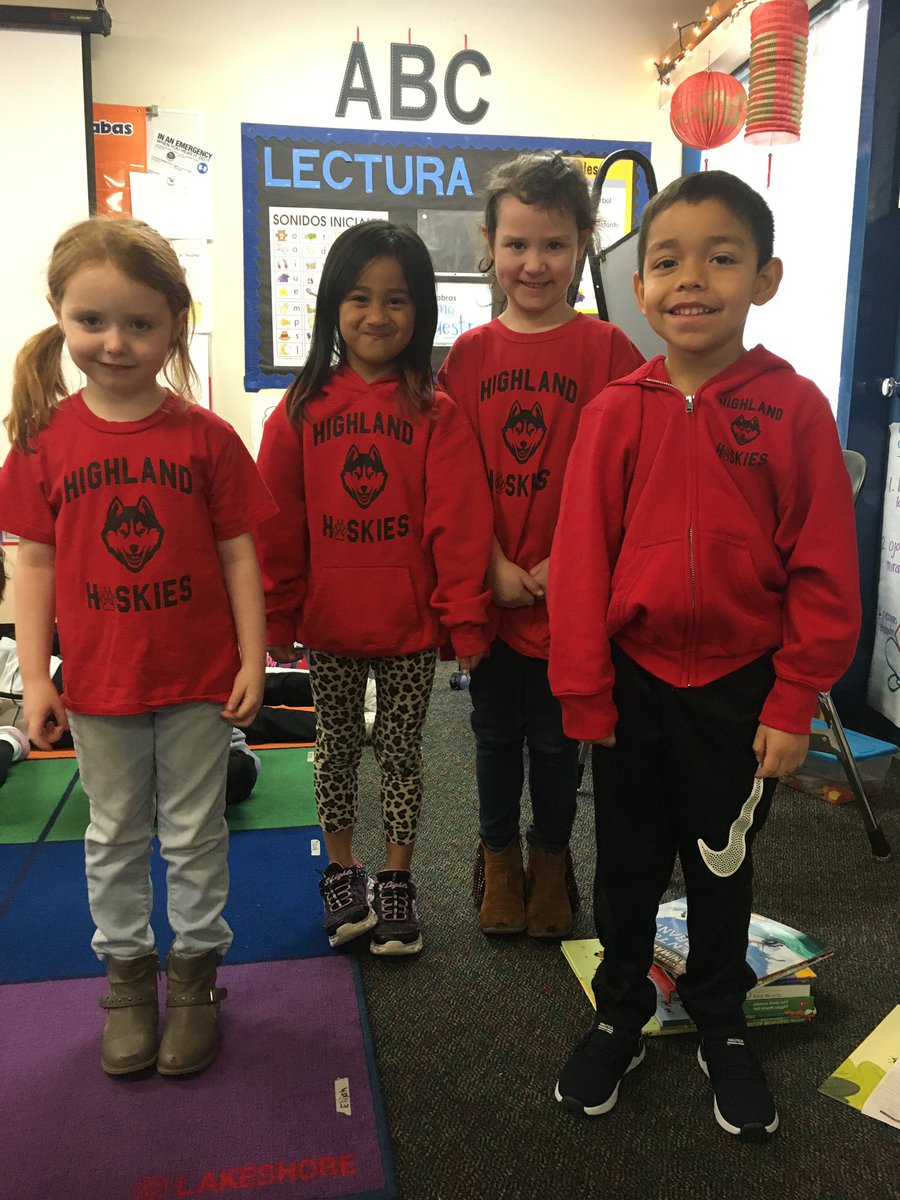 Who has pride? We have pride! Go Highland! Quien tiene orgullo? Todos tenemos! Viva Highland! #growGBSD #HIES