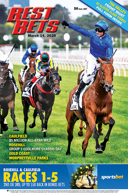 This week's Best Bets cover. Top shot of Bivouac and <a href="/boss_glen/">GLEN BOSS</a> from <a href="/Racing__Photos/">Racing Photos</a>  Huge edition this week. All-Star Mile &amp; Group racing on both Friday and Saturday.