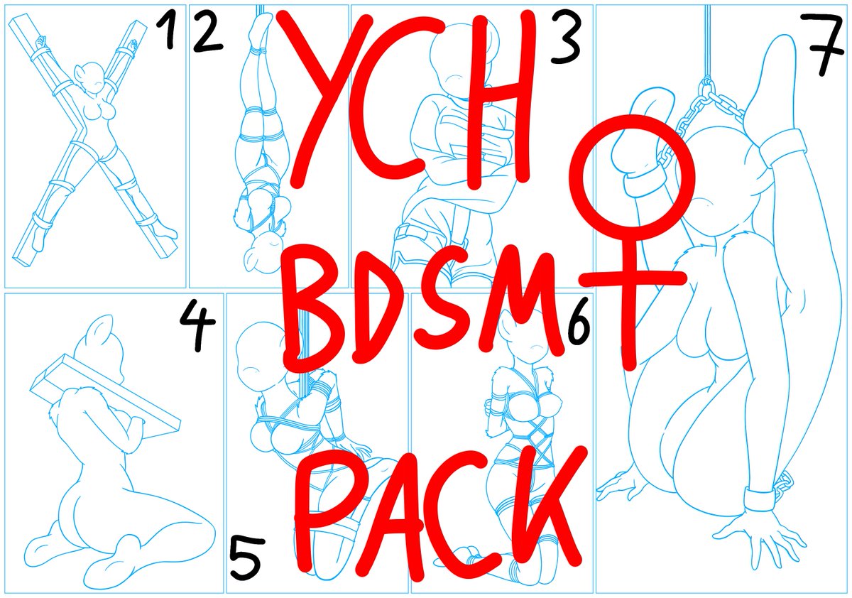 images Female Human Ych Base lyo arts na twitteru ych bdsm pack