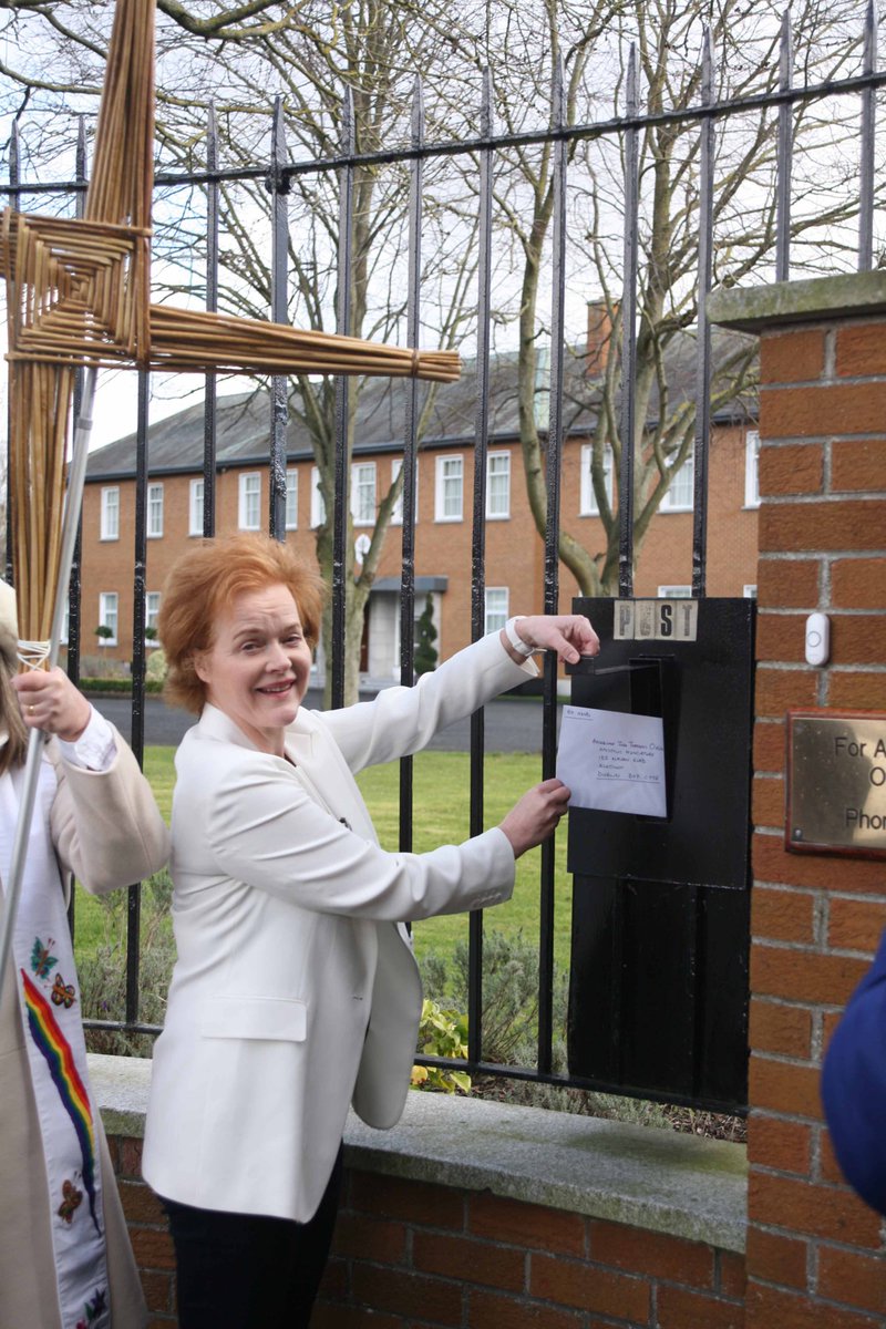 WAC IRL is glad to acknowledge receipt of a letter from the Papal Nuncio addressed to BOTH our Joint Coordinators Ursula Halligan &amp; Colm Holmes. This follows an outcry at the omission of Ursula’s name in his reply to our Dignity &amp; Equality for women event at Nunciature on IWD.