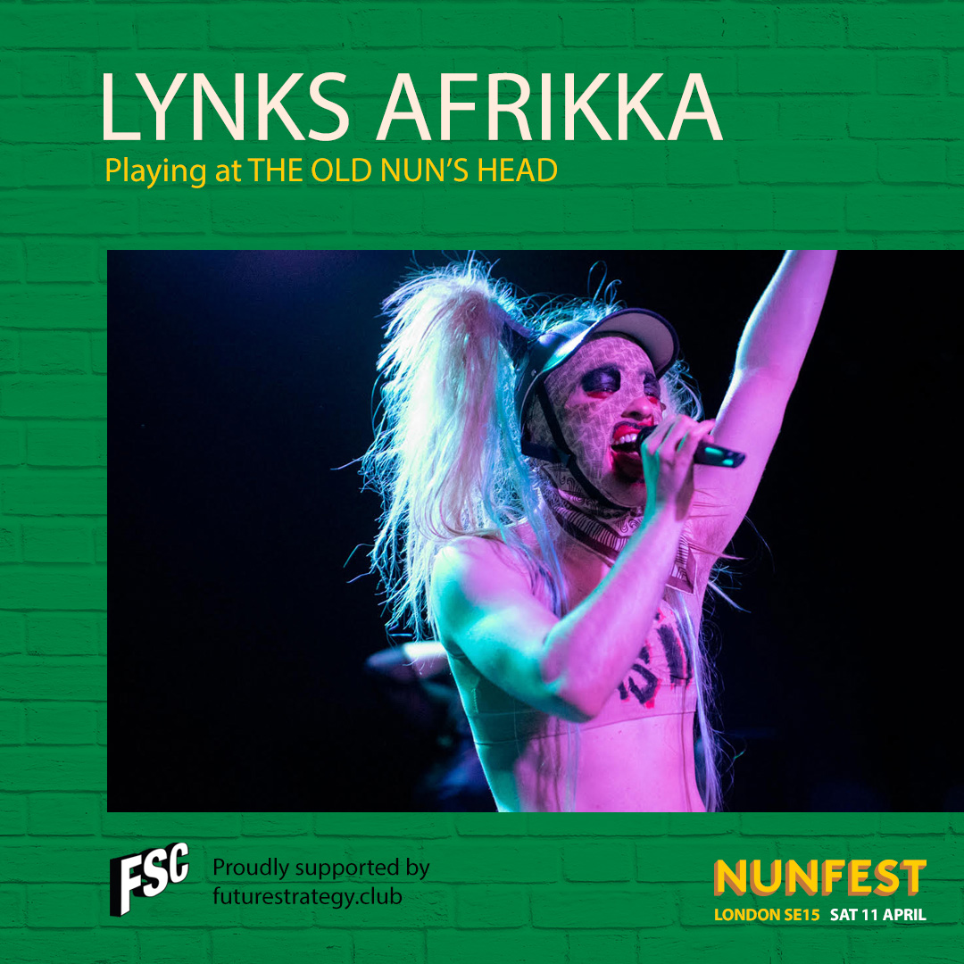 #NunfestLondon is 1 month today! And we're delighted to announce the incomparable @LynksAfrikka as our @theoldnunshead headliner! Get pledging to make it happen: crowdfunder.co.uk/nunfestlondon